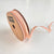 Narrow Caramel Stitched Ribbon 10M