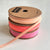 Narrow Caramel Stitched Ribbon 10M