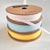 Narrow White Stitched Ribbon 10M