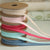 Narrow Fuchsia Stitched Ribbon 7mm