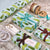 Turquoise and Brown Dotty Ribbon