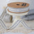 Grey Stripe Grosgrain Ribbon