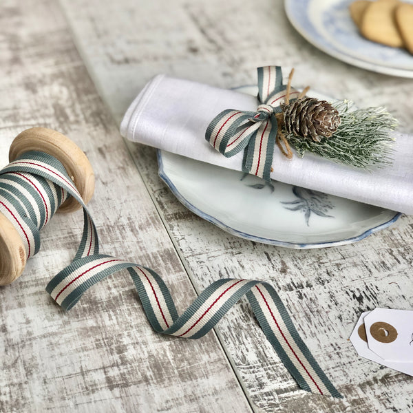 andmary Loose ribbon set up Dark gray