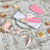 Pale Pink and Cream Stripe Ribbon