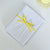 Narrow Yellow Stitched Ribbon