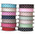 Cream and Raspberry Dotty Ribbon (100M)