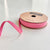 Narrow Dusty Pink Stitched Ribbon 10M