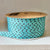 Turquoise and Brown Dotty Ribbon 100M