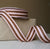 Pink and Brown Stripe Grosgrain Ribbon (100M)