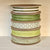 Green 5 Roll Ribbon Set- 50 metres