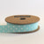 Duck Egg Blue and White Dotty Ribbon (100M)