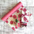 Reversible Pink + Green Dahlia Gift Wrap