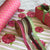 Reversible Pink + Green Dahlia Gift Wrap