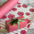 Reversible Pink + Green Dahlia Gift Wrapping Set
