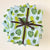 Reversible Tropical Leaves Gift Wrap
