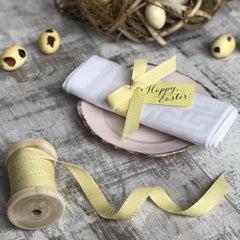 Yellow Eyelet Tags